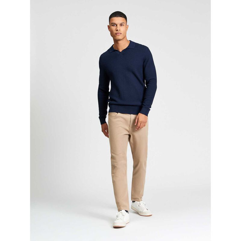 Ben Sherman Texture Open Neck Polo image number 3